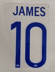 Dorsal James Rodriguez Colombia 100 años