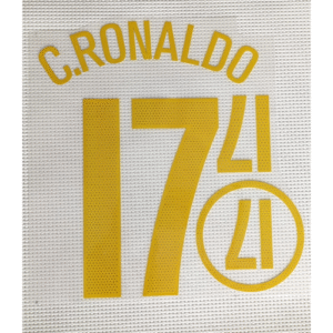 Dorsal C. Ronaldo #17 Portugal