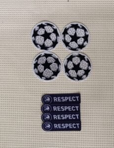 Set parche UCL + respect azul