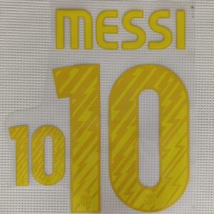 Dorsal Messi 10 Barcelona 2011