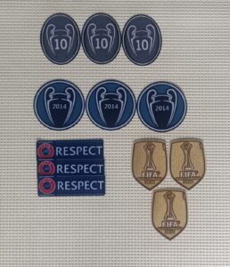 Set parches Real Madrid UCL 14/15