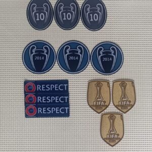 Set parches Real Madrid UCL 14/15