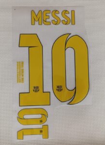 Dorsal Messi 10 Barcelona 2015