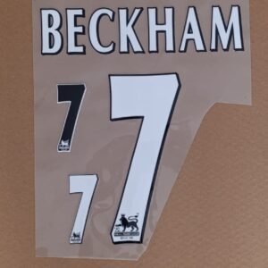 Dorsal David Beckham 7 Man U