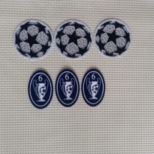 Set parches AC Milan UCL#6 retro