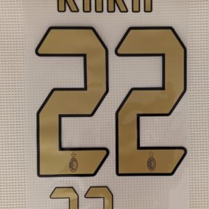 Dorsal Kaka AC Milan 2007 dorado