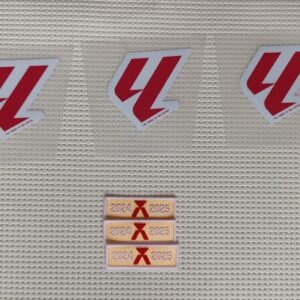 Set parches FC Barcelona LaLiga 2025