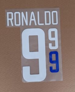 Dorsal Ronaldo Brasil 2002 blanco