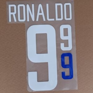 Dorsal Ronaldo Brasil 2002 blanco
