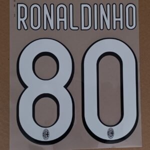 Dorsal Ronaldinho AC Milan 2010