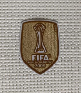 Parche FC Barcelona campeón Mundial de Clubes 2009