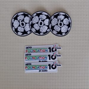 Set de parches UCL #6 2025