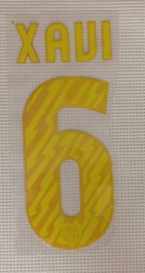 Dorsal Xavi Barcelona 2011