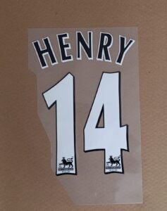 Dorsal Henry Arsenal Premier League