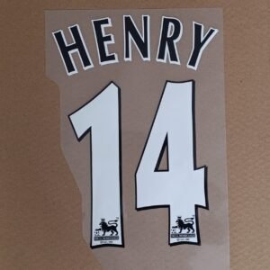 Dorsal Henry Arsenal Premier League