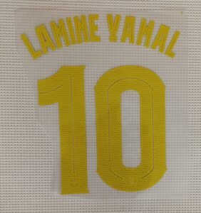 Dorsal Lamine Yamal Barcelona UCL local 2025