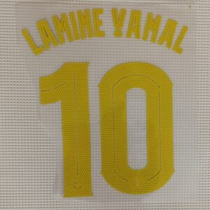 Dorsal Lamine Yamal Barcelona UCL local 2025