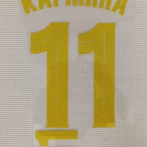 Dorsal Raphinha UCL Barcelona 2025