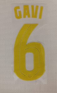 Dorsal Gavi Barcelona UCl 2025 local