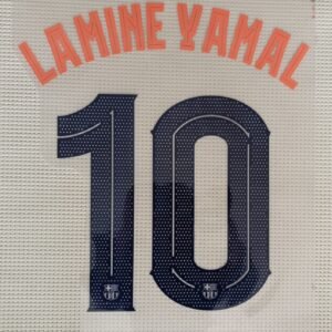 Dorsal Lamine Yamal Barcelona UCL 2025 alternativa
