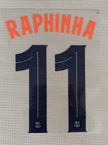 Dorsal Raphinha Barcelona UCL 2025 alternativa