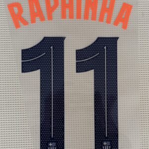 Dorsal Raphinha Barcelona UCL 2025 alternativa