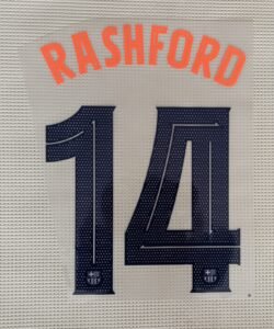 Dorsal Rashford Barcelona UCL 2025 alternativa