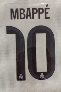 Dorsal Mbappe Real Madrid UCL 2025 local