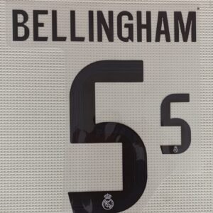Dorsal Bellingham Real Madrid UCL 2025 local