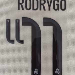 Dorsal Rodrygo Real Madrid UCL 2025 local
