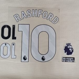Set Rashford Man United Premier League dorsal+ 1 parche