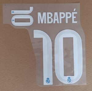 Dorsal Mbappe Real Madrid UCL 2025 alternativa