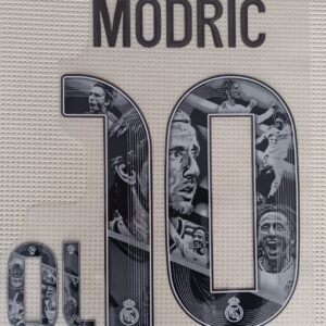 Dorsal Luka Modric edición especial Real Madrid