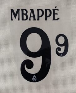 Dorsal Mbappe Real Madrid UCL 2024 local