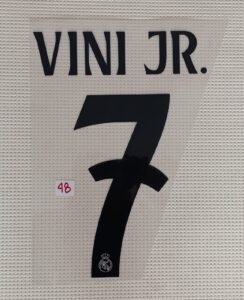 Dorsal Vini JR Real Madrid UCL 2024 local