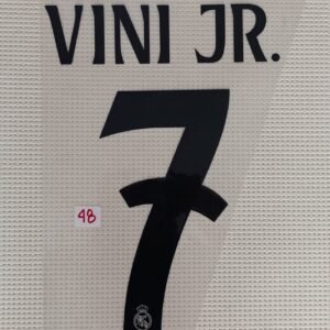 Dorsal Vini JR Real Madrid UCL 2024 local