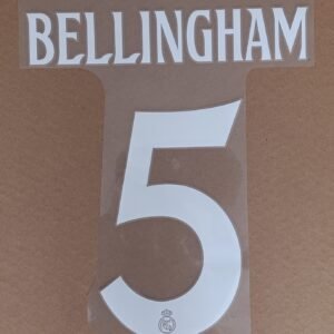 Dorsal Bellingham Real Madrid UCL 2024 alternativa