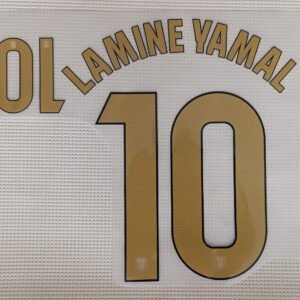 Dorsal Lamine Yamal Barcelona LaLiga 2024 local