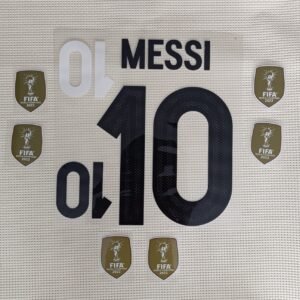 Set Argentina Messi 2025 dorsal+ 1 parche