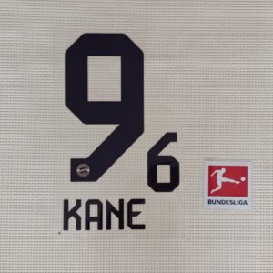 Set Bayern Munich Harry Kane UCL dorsal+1parche