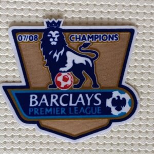 Parche Manchester United campeón Premier League 2007/2008