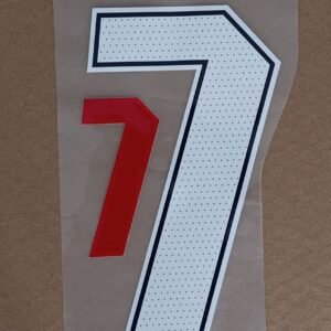 Dorsal Saka Arsenal UCL 2025 local