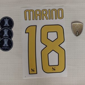 Set ATL Nacional M. Hinestroza Copa Libertadores 2025 dorsal+ 2 parches