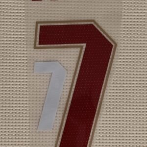 Dorsal Saka Arsenal UCL 2025 visitante