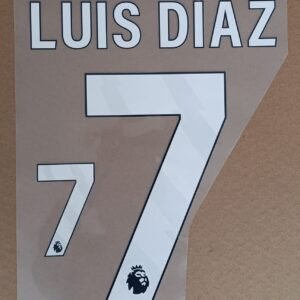 Dorsal Luis Diaz Liverpool Premier League