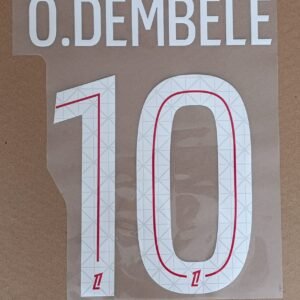 Dorsal Dembele PSG Ligue 1 2025 local