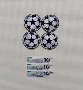 Set de parches UCL 2025