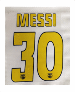 Dorsal Messi 30 FC Barcelona 2005