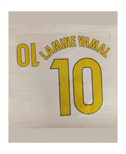 Dorsal Lamine Yamal LaLiga 2025