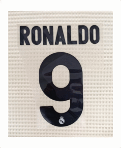 Dorsal C. Ronaldo Real Madrid UCL 2009